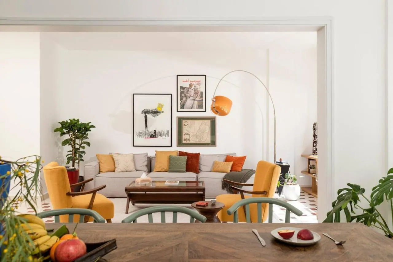Apartamento Gemmayzeh Retro Glam 2Br Apt Beirute